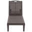 Ensemble 2 pièces de chaises longues d'extérieur avec dossier réglable pour patio, piscine ou plage-278465494