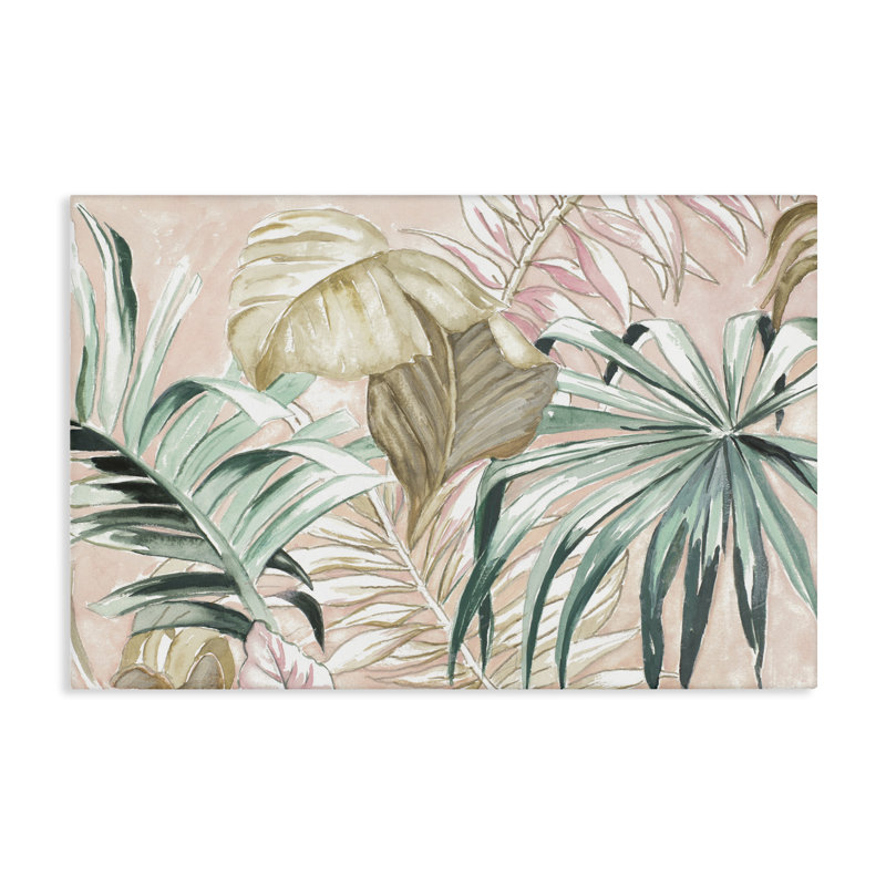 "Soft Soft Leaves" par Patricia Pinto, H 30 po x l 45 po