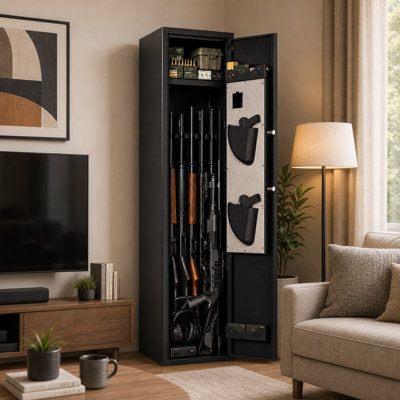 3-5 Biometric Gun Safe for Rifles & Pistols-Fully Assembled