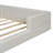 Queen Size Upholstered Platform Bed With 2 Reading Lights