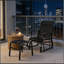 Fauteuil oscillant d'extérieur à haut dossier Garden-132491024