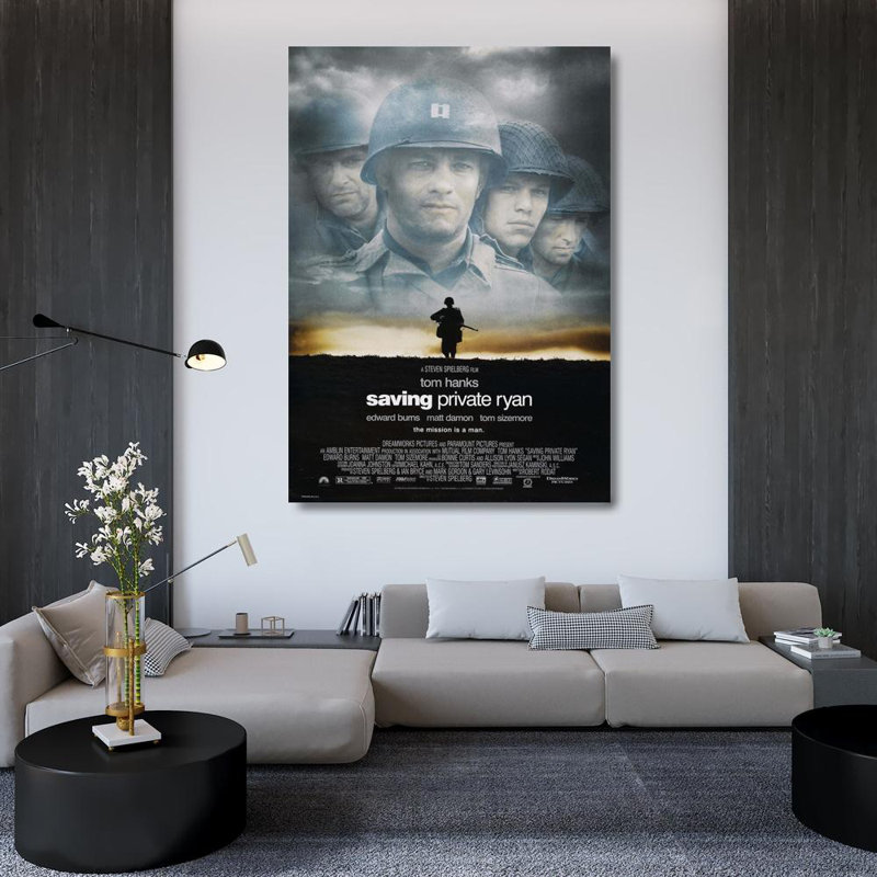 Saving Private Ryan, 48" H x 34" W