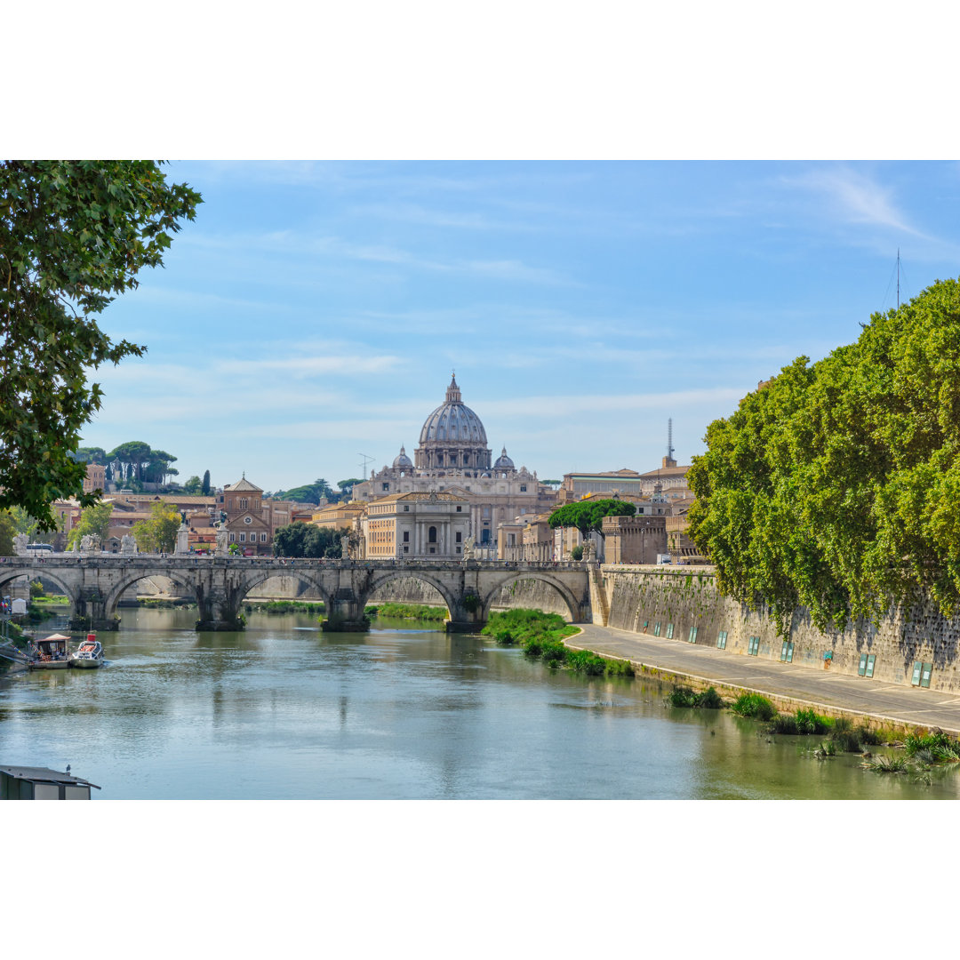 Brücke Santangelo - Foto ohne Rahmen auf Leinwand