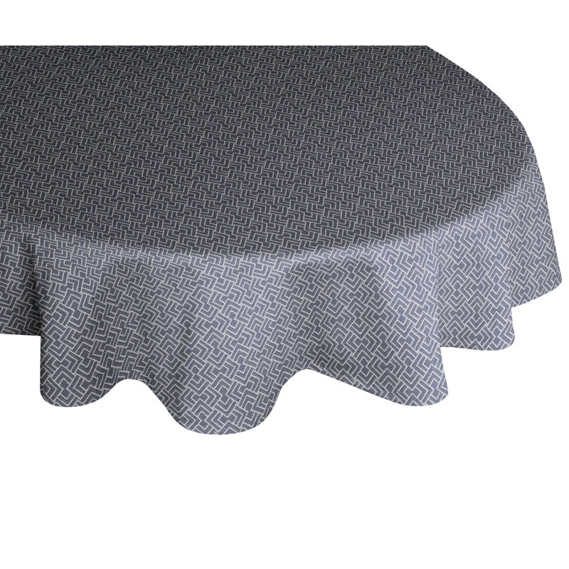 Salguero Tablecloth, 145cm W x 145cm L, Dark blue