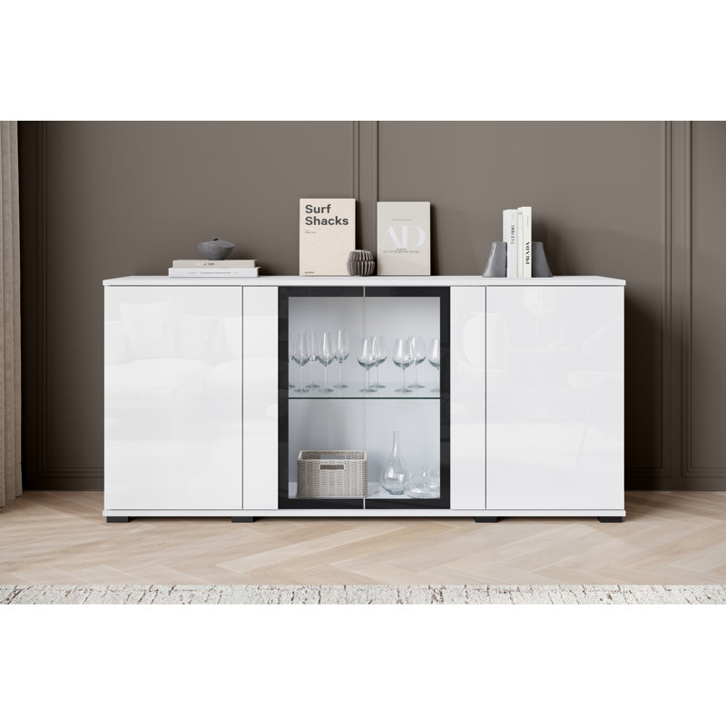 Borut 150cm Sideboard, White