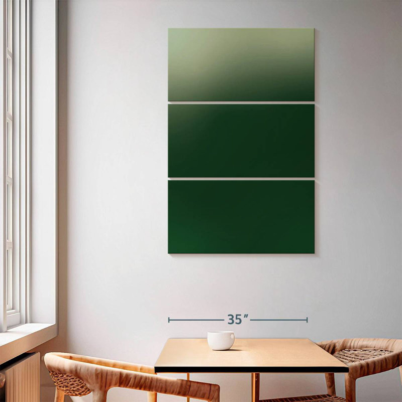 Avery Forest Gradient, 65" H x 42" W