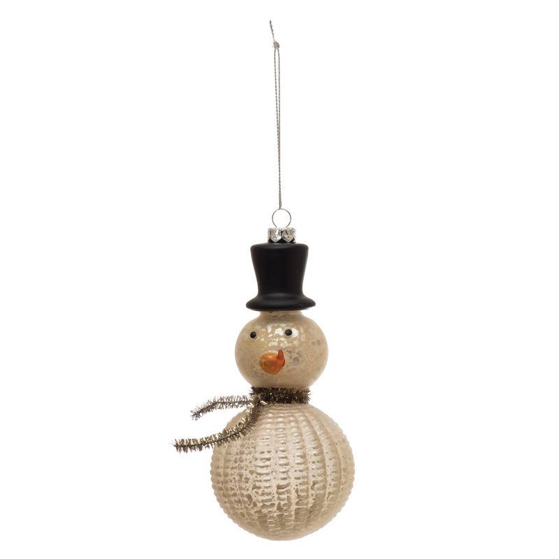 Ornement suspendu bonhomme de neige