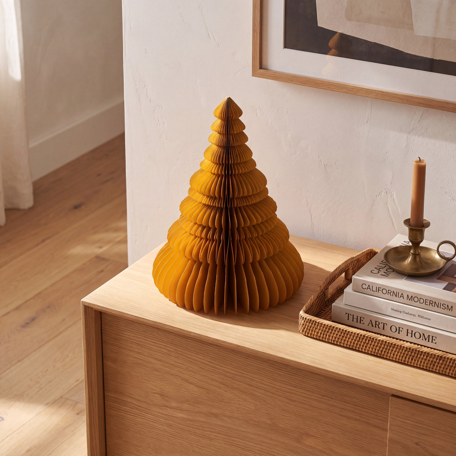 Paper Honeycomb Tabletop Tree Set