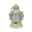 Tiffany Blue/White Santa Figurine