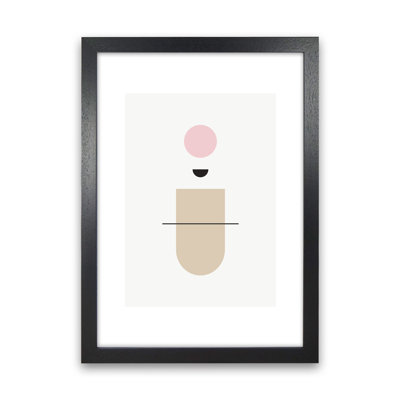 Mila Abstract Pink N1 by Pixy Paper - Print