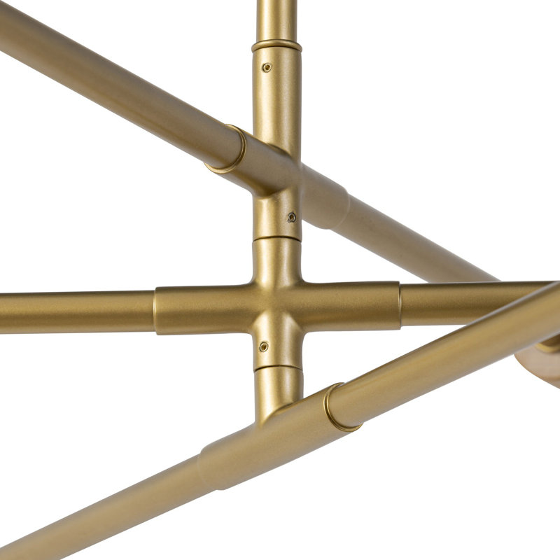 Astrid 3 - Light Chandelier, Flax Linen