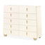 Fantosini 10-Drawer Mule Chest - Creamy Pearl