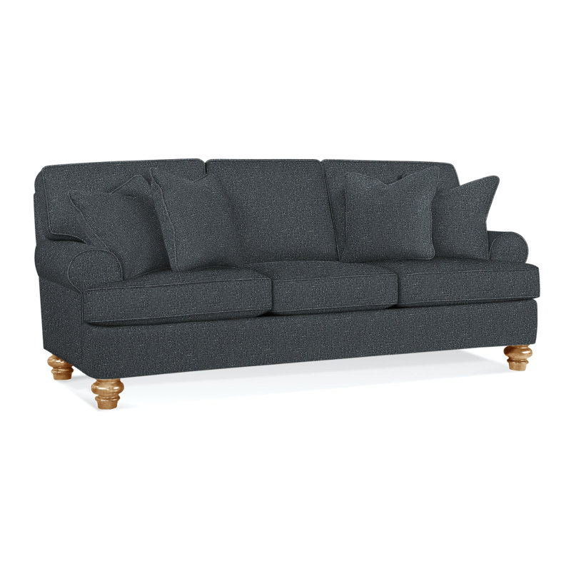 Lowell Sleeper Sofa, Air Dream Mattress, Honey, Basic Navy; 0317-61