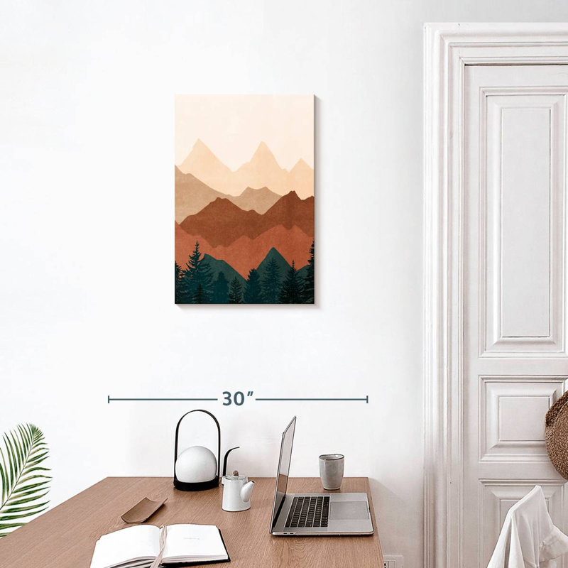 Alvord Neutral Sunset I, 24" H x 16" W