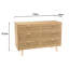 RODRIGO 110cm W 3 - Drawer Chest of Drawers