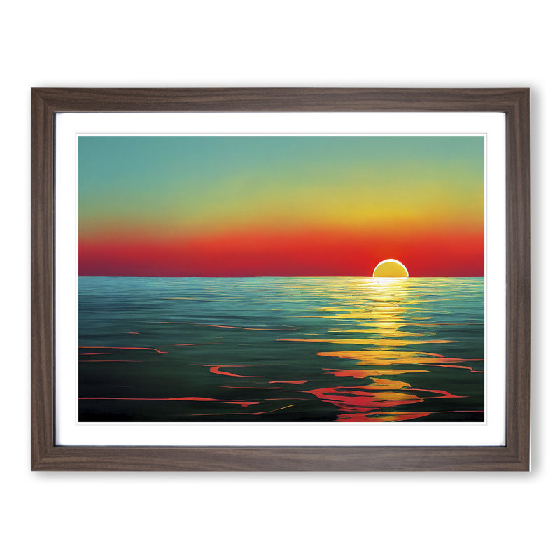 Glorious Sunset - Framed Print