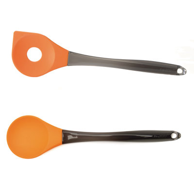 BergHOFF Geminis 2Pc Orange Silicone Salad Set