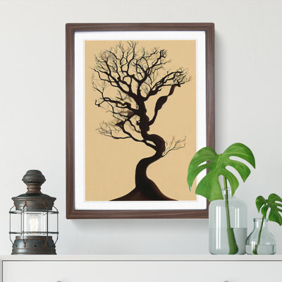 XV1022-4608X The Solo Tree No.2 - Single Picture Frame Print