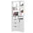 71" H X 29.5" W Storage Bookcase Cube Bookshelf with Display Shelves, Drawers and Doors-680067124