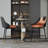 Full Back Upholstered Counter Stool With Metal Frame-992692667