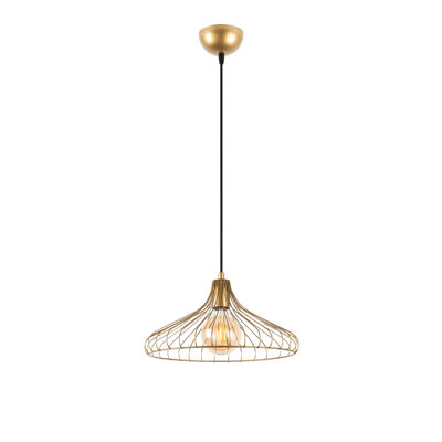 Luminaire suspendu conique 1 lumière