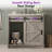 36" Farmhouse Single Sink Bathroom Vanity, Gray-563594298-559235711