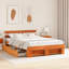 Bed Frame with Headboard Solid Pine Wood-1584818110-1608597483