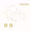 Canapé modulaire convertible en velours côtelé avec repose-pieds modulaire, beige-1756448994