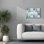 «Garden Getaway Home» par Laura Marshall, art mural sur toile, 26 po x 18 po