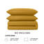 Imperial Homeware London Microfiber Striped Duvet Cover Set with Pillowcases Included-116167104-116167106