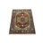 Hanoverton Oriental Handmade Hand-Knotted Rectangle 2' x 2'11" Wool Area Rug in Red/Black