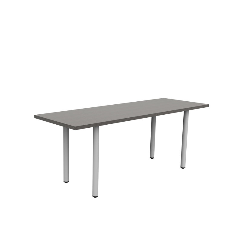 Table multi-usages avec pattes et pattes Jurni, H 29,50 po x L 72 po, gris