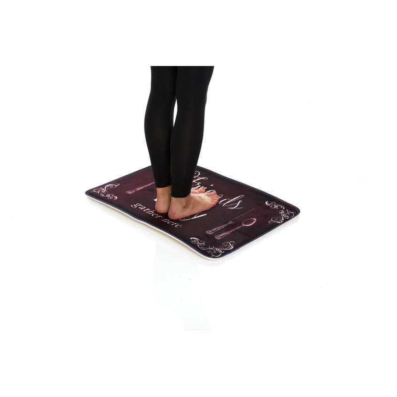 Theta Synthetic Anti-Fatigue Non-Skid Kitchen Mat