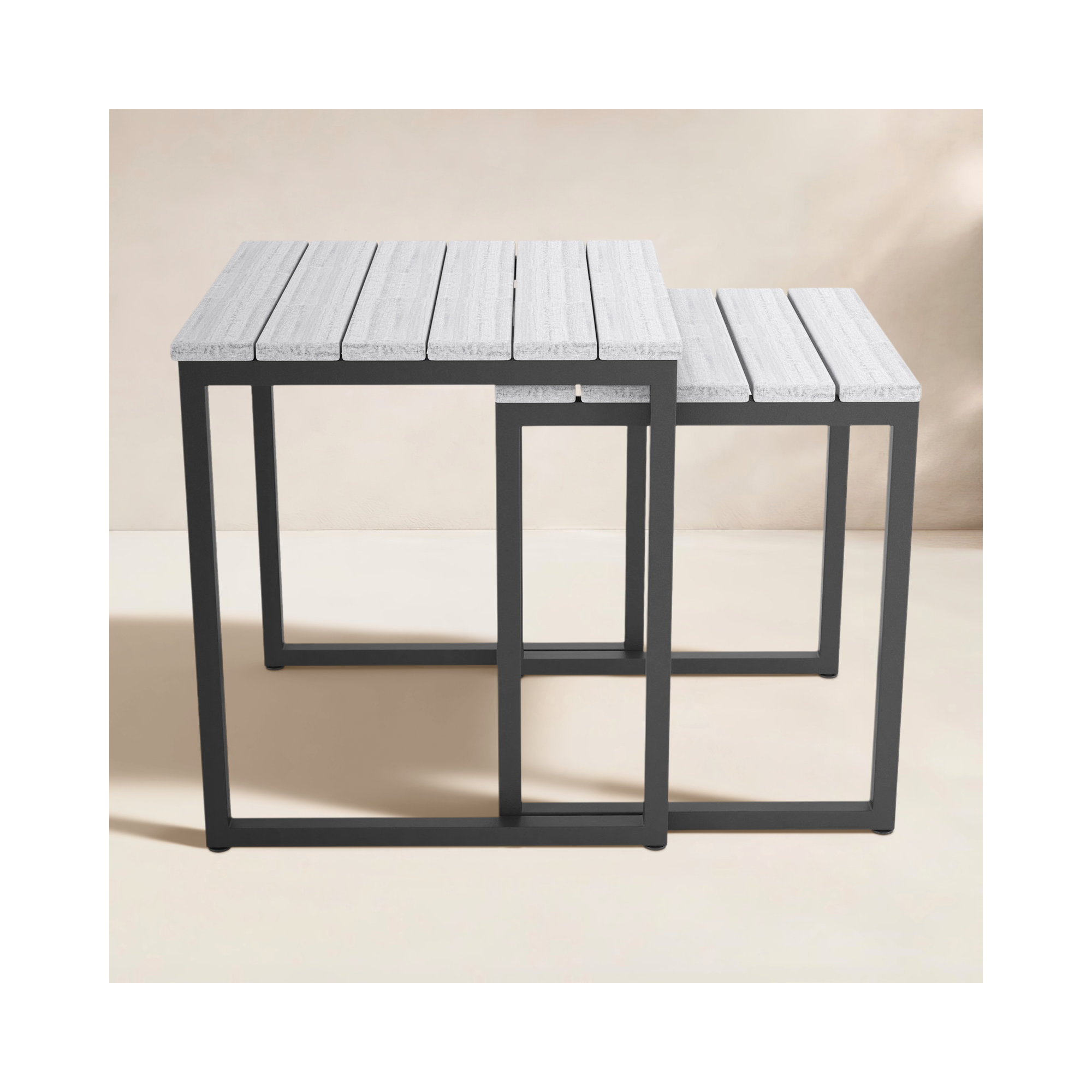 Townsend 18.9'' Tangent Outdoor Side Table