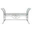 Banc de jardin en métal Geddes-73554448