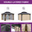 Pavillon de jardin en aluminium-100150971