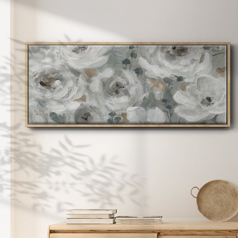«Neutral Symphony», toile encadrée, H 20 po x l 50 po