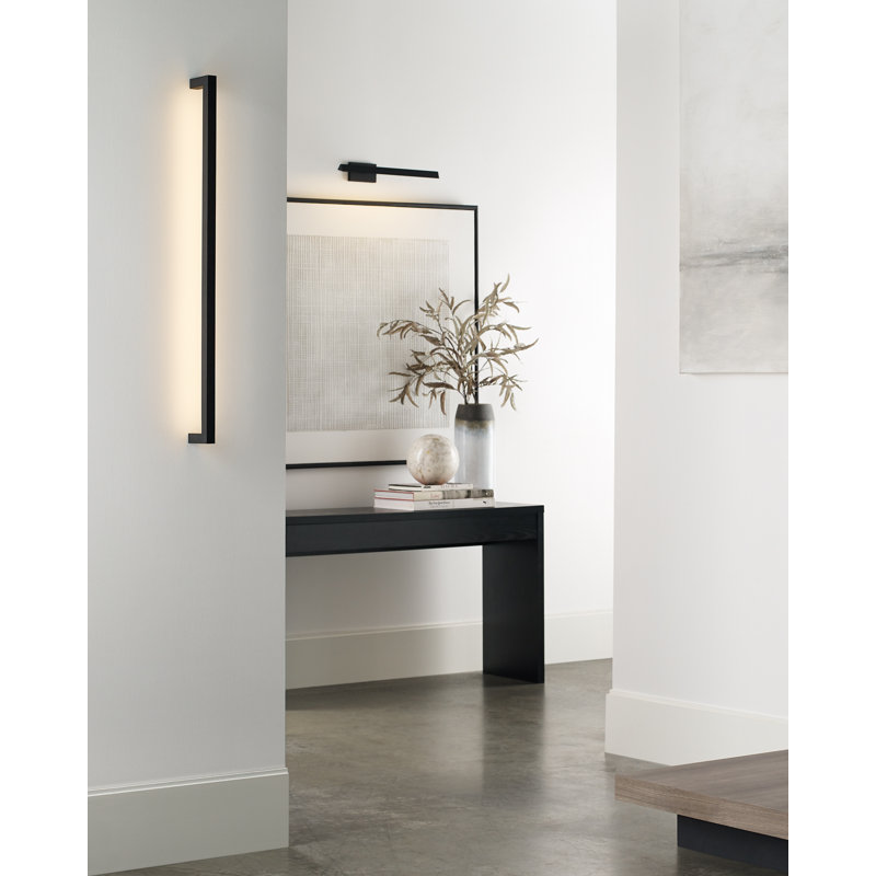 Dessau Dimmable LED Wall Mounted Picture Light, Natural Brass