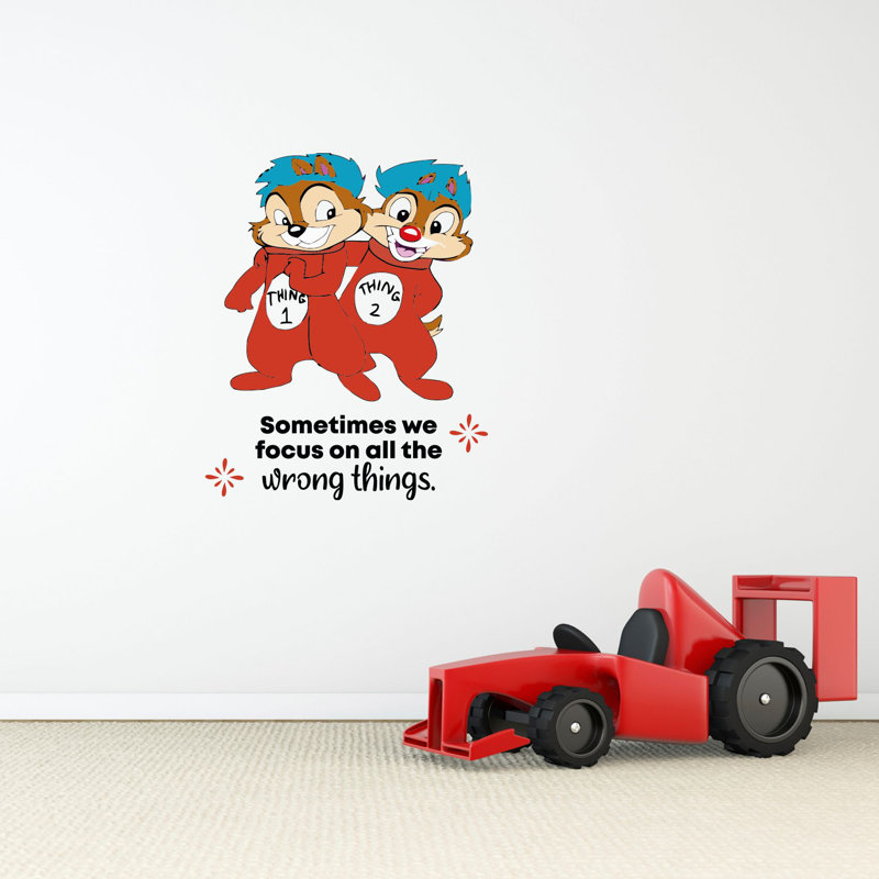 Text & Numbers Wall Decal, 10" H x 8" W