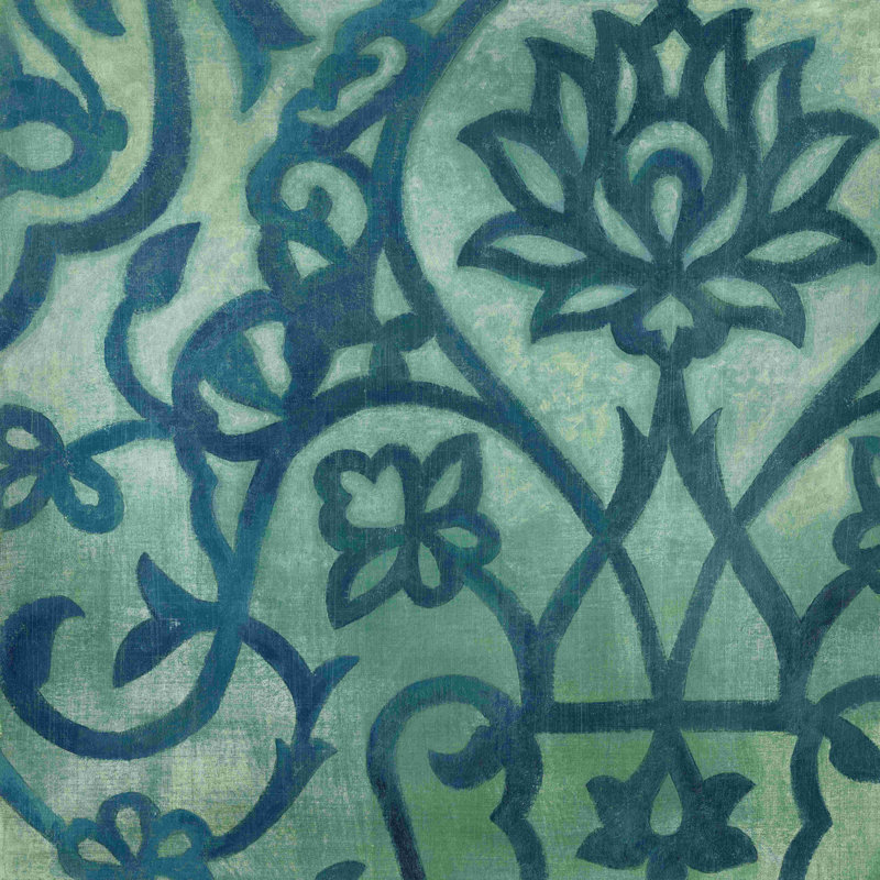 Motif persan III, H 12 po x l 12 po