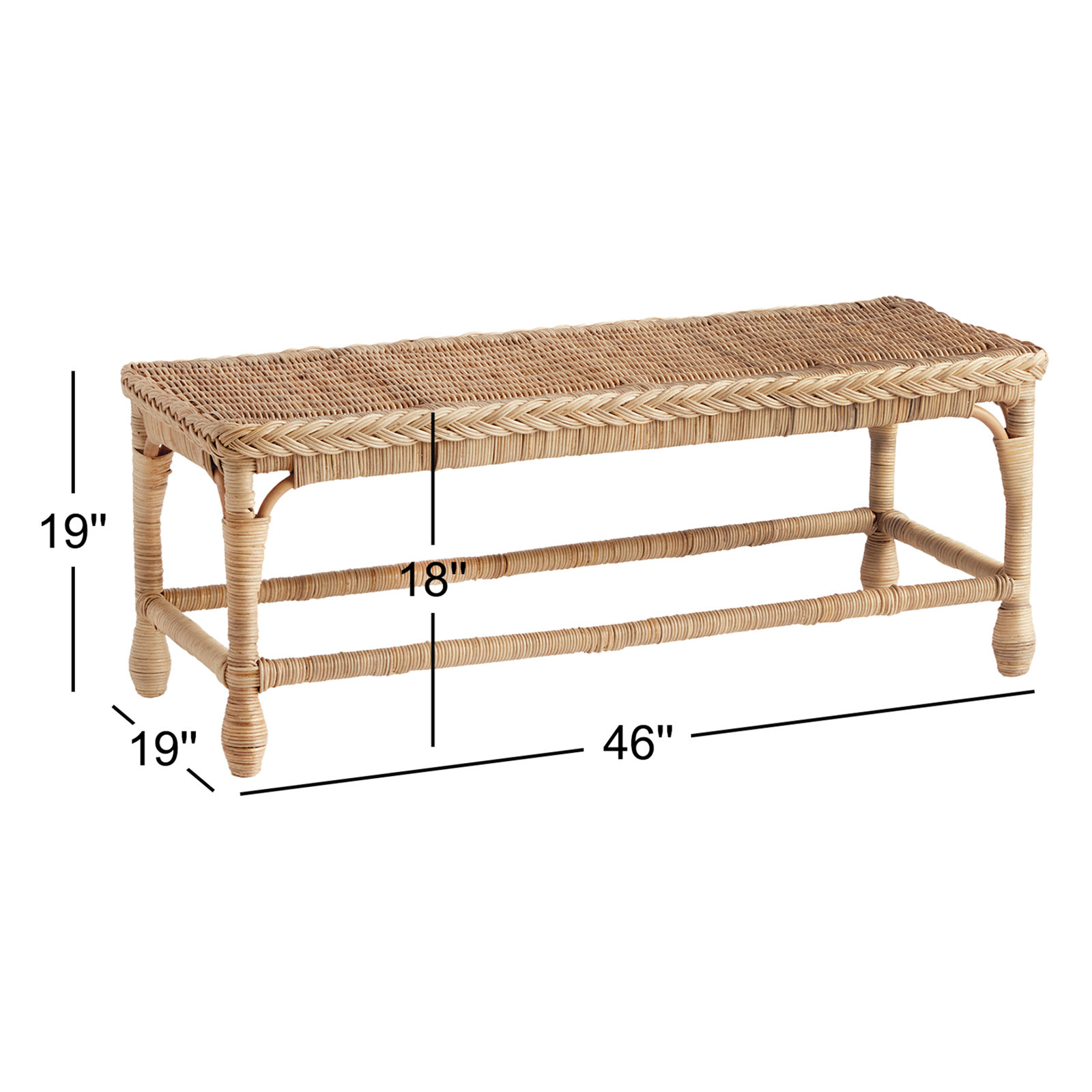 Eden SIENNA BENCH