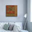 «Golden Palm II» par NBL Studio, art mural en verre acrylique-811112862