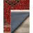 Zaria Collection Digital Print Cotton-Polyester Burgundy Oriental Rug-863078381