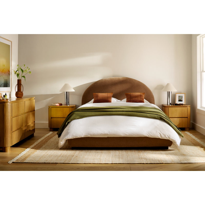 Mari 60 in. W Rectangular Wood 6 Drawer Dresser