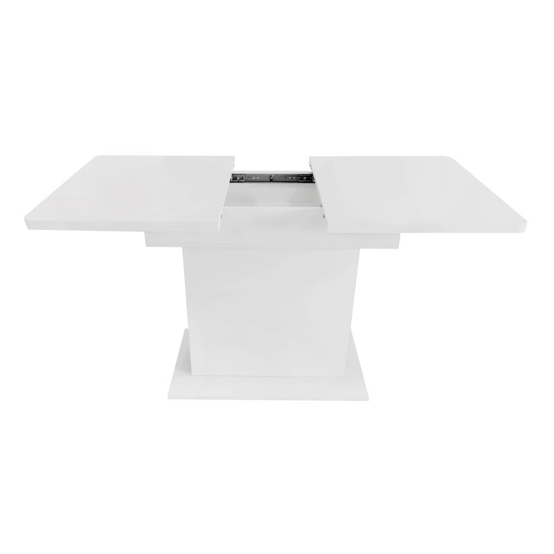 Extendable Dining Table, White
