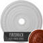 Médaillon de plafond Endurathane Cole, P 25 3/8 po x P 3 3/8 po x P 1 3/8 po (convient aux auvents jusqu'à 9 1/8 po), finition brique réfractaire peinte à la main-28941030