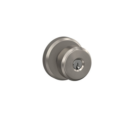 Bowery Keyed Entry Knob with Greyson Trim