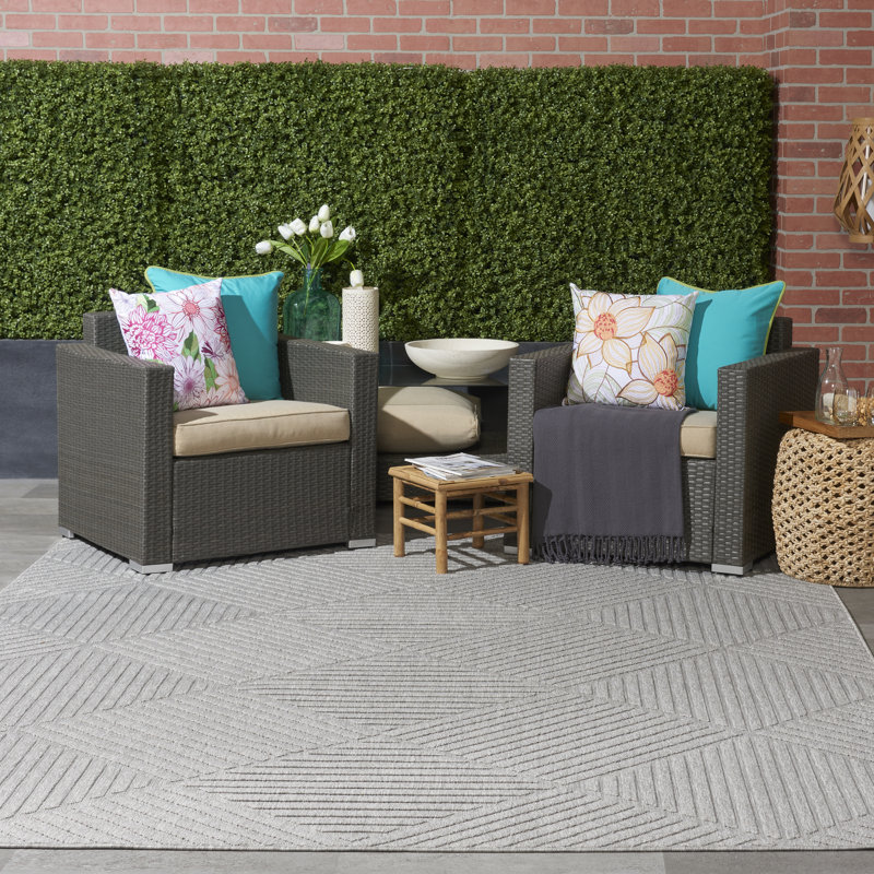 Cozumel Geometric Area Rug, Rectangle 239 x 300cm