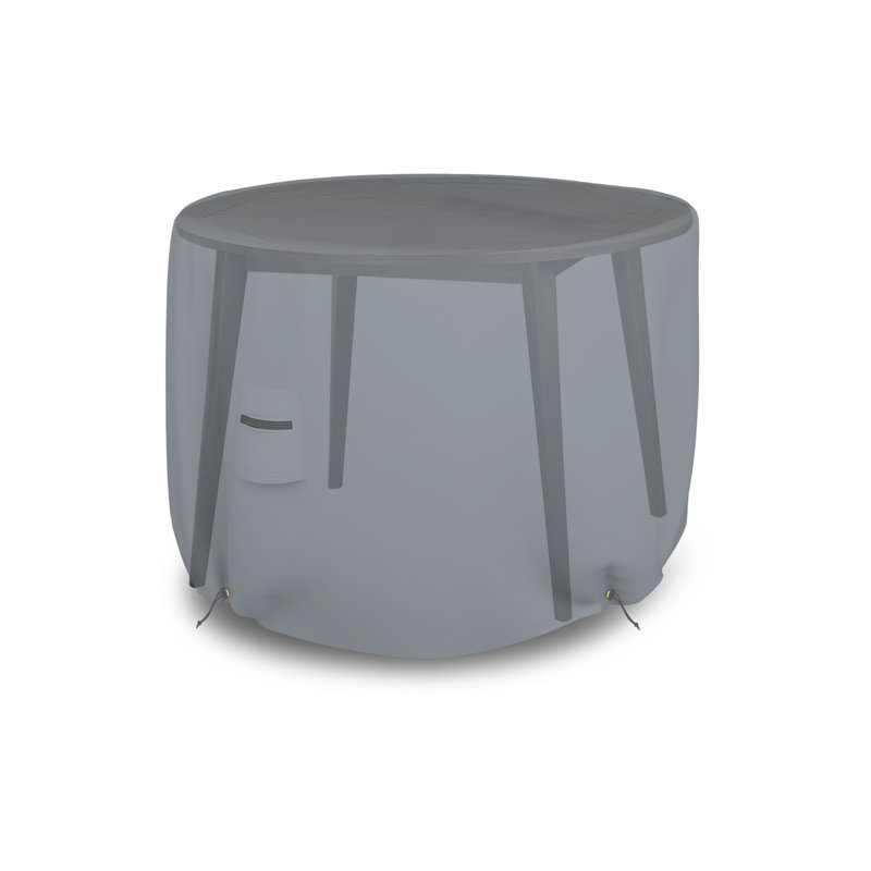 Outdoor Patio Table Cover, 61cm H x 91.4cm W x 2.5cm D, Grey