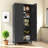 Versatile Metal Storage Cabinet With Adjustable Shelves For Various Rooms-1551177394